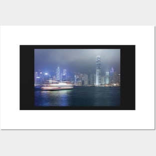 Victoria Harbour - Hong Kong Posters and Art